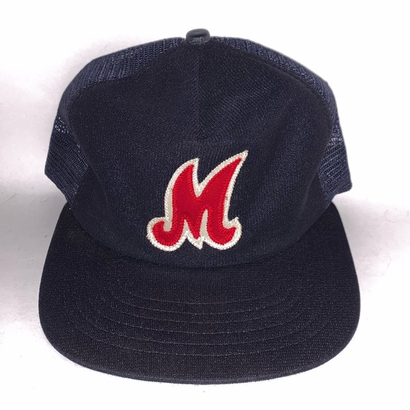 Vtg. New Era Montreal Expos Trucker SnapBack Hat